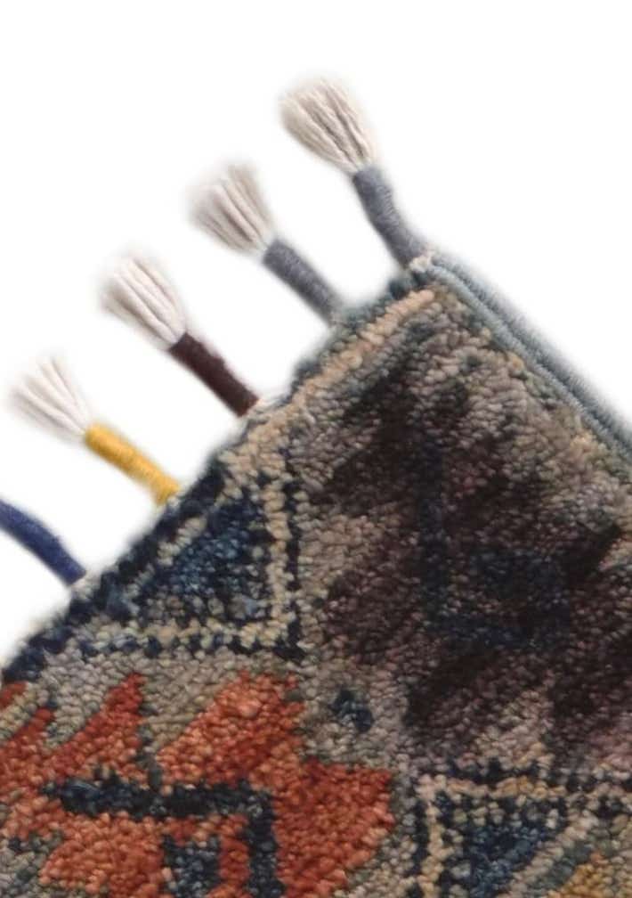 1' 8 x 3' 3 Hand Knotted Ariana Ziegler Rug
