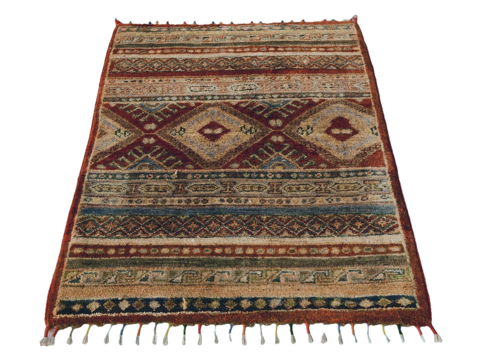 1' 11 x 2' 9 Hand Knotted Ariana Ziegler Rug