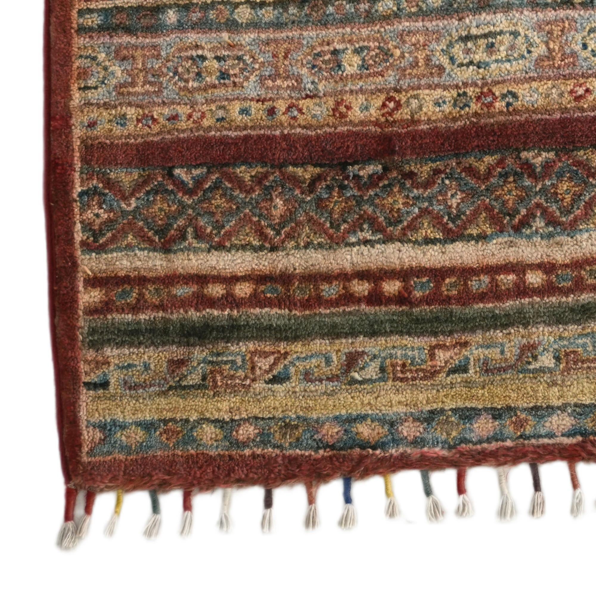 1' 11 x 2' 9 Hand Knotted Ariana Ziegler Rug