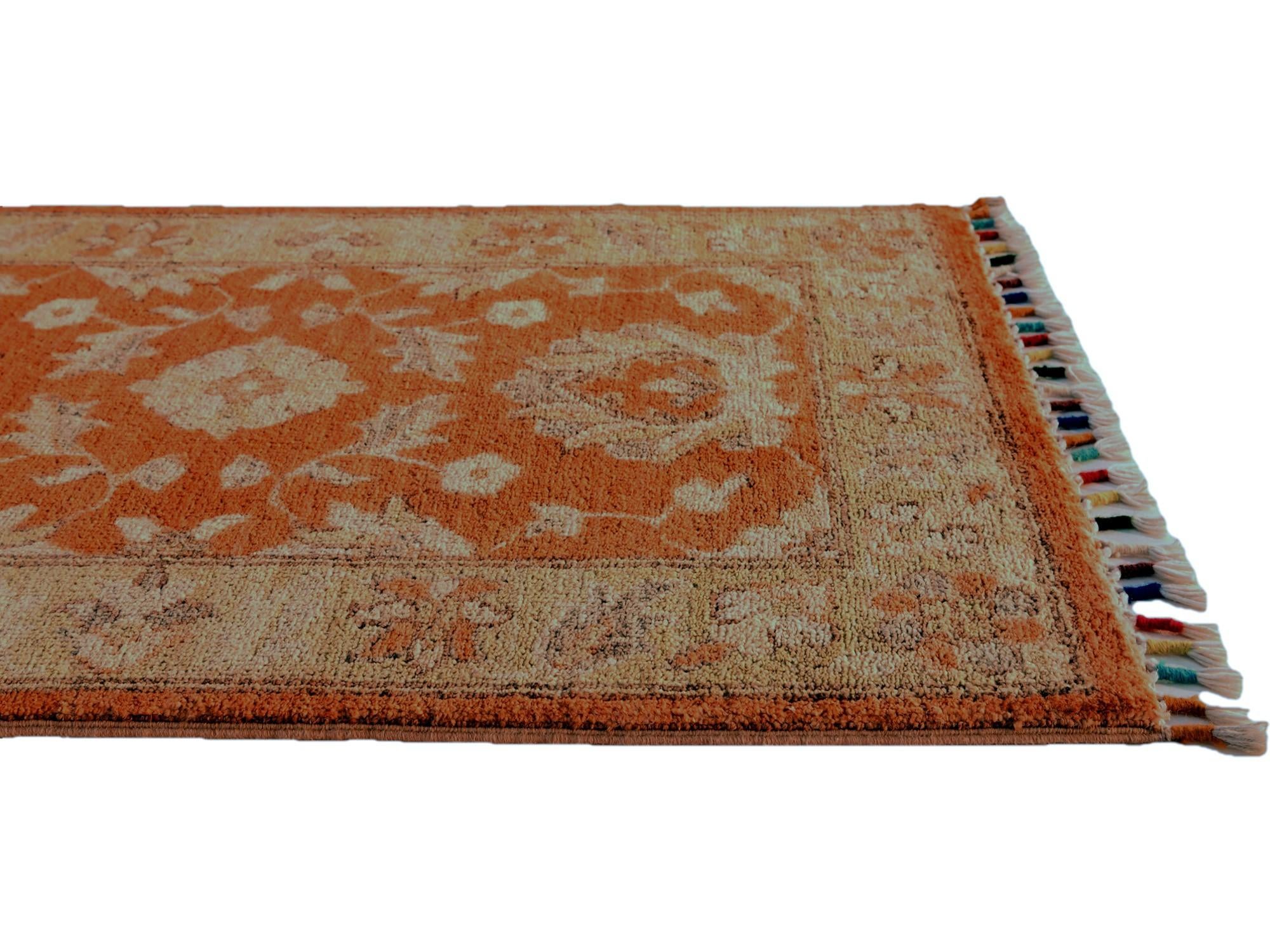 1' 11 x 3' Hand Knotted Ariana Ziegler Rug