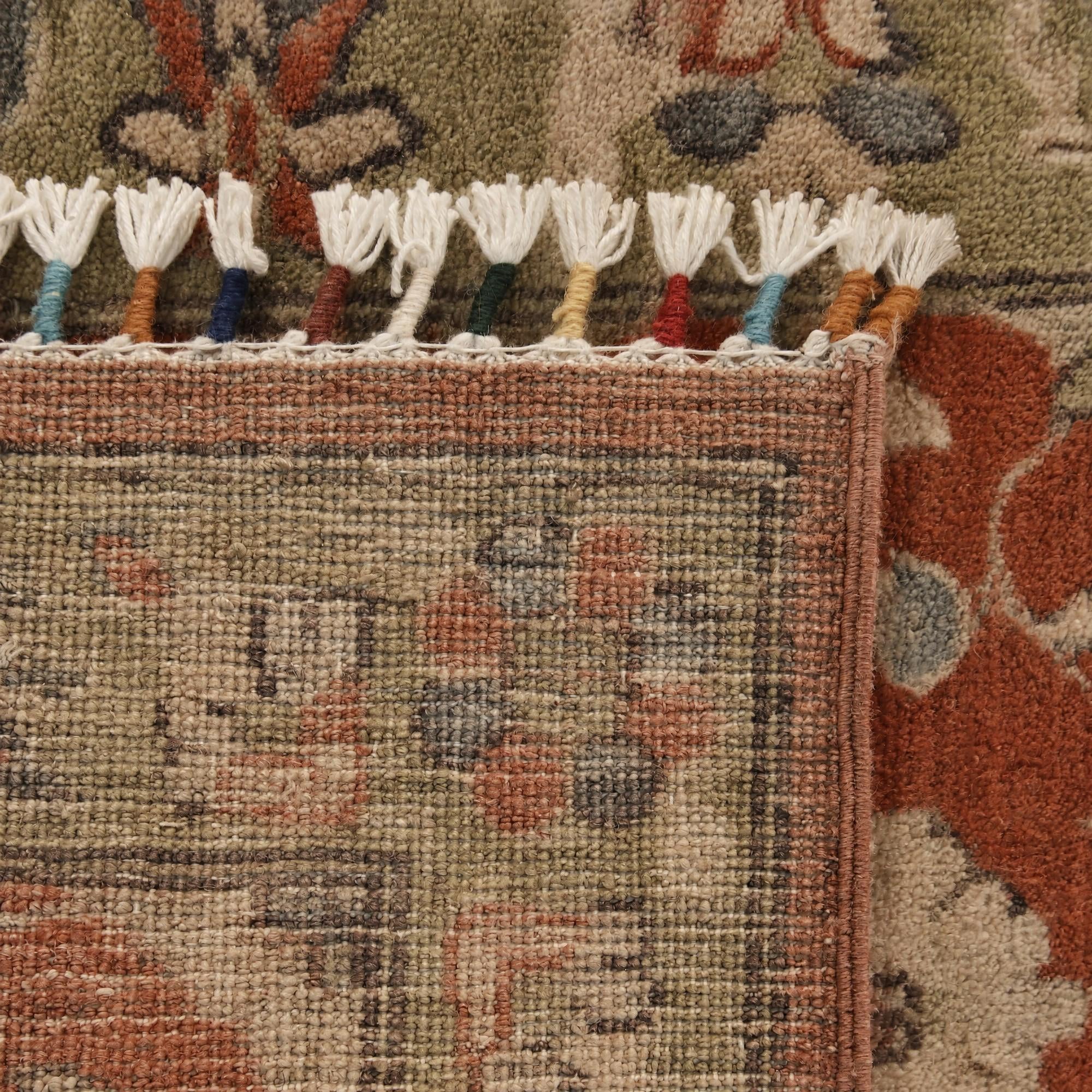 60cm x 90cm Hand Knotted Ariana Ziegler Rug