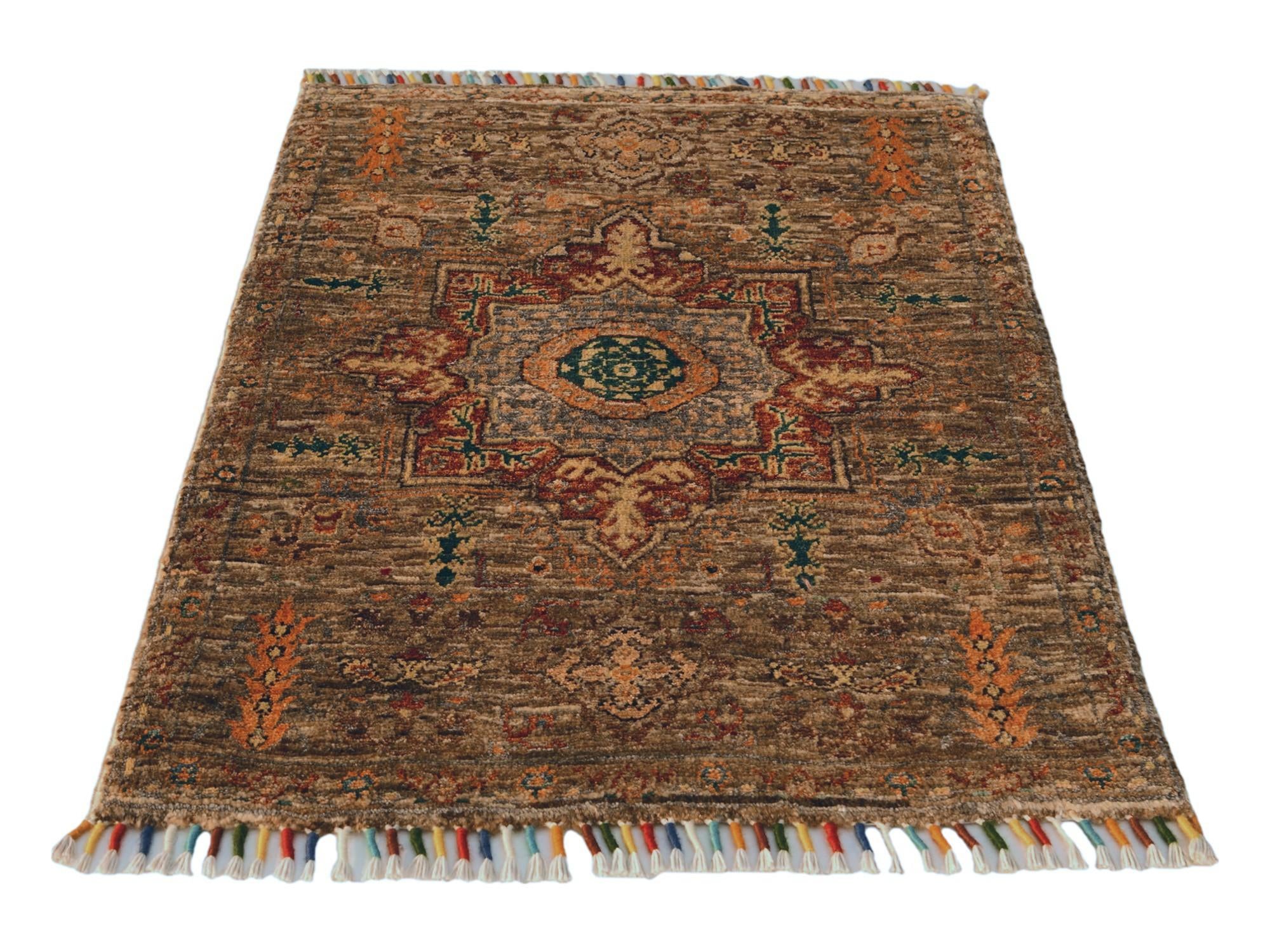 2' 1 x 2' 10 Hand Knotted Ariana Ziegler Rug