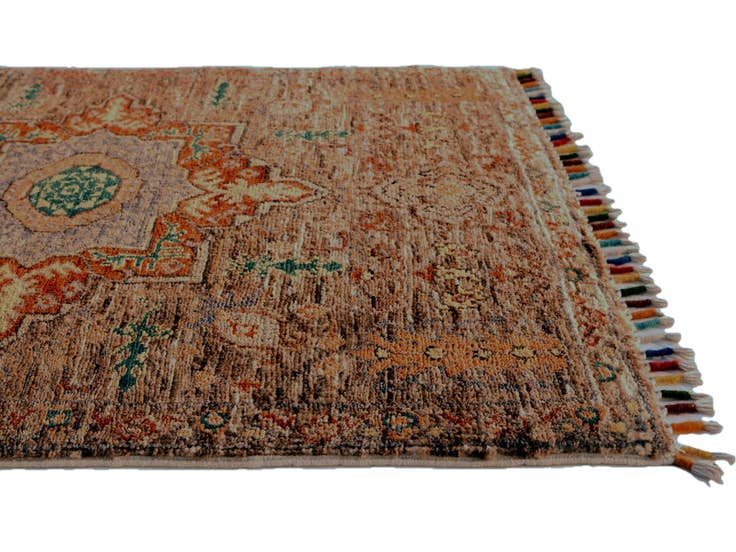 Detail image of 2' 1 x 2' 10 Hand Knotted Ariana Ziegler Rug