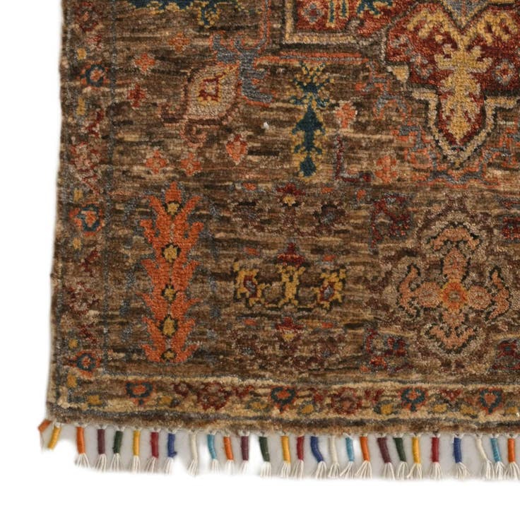 Detail image of 2' 1 x 2' 10 Hand Knotted Ariana Ziegler Rug