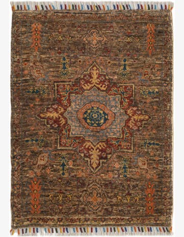 2' 1 x 2' 10 Hand Knotted Ariana Ziegler Rug