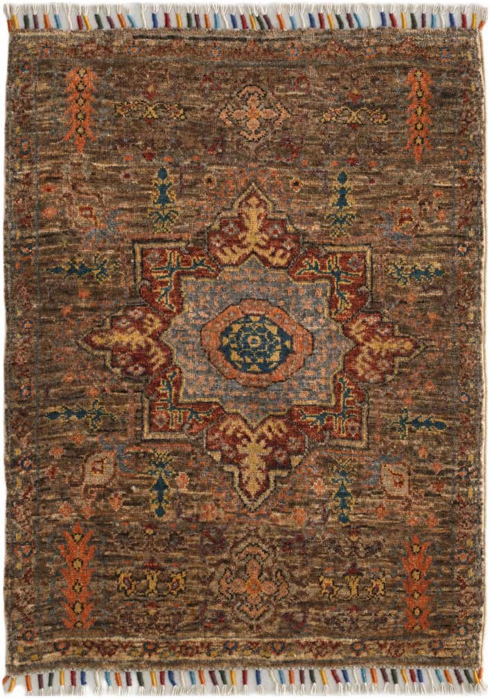 2' 1 x 2' 10 Hand Knotted Ariana Ziegler Rug
