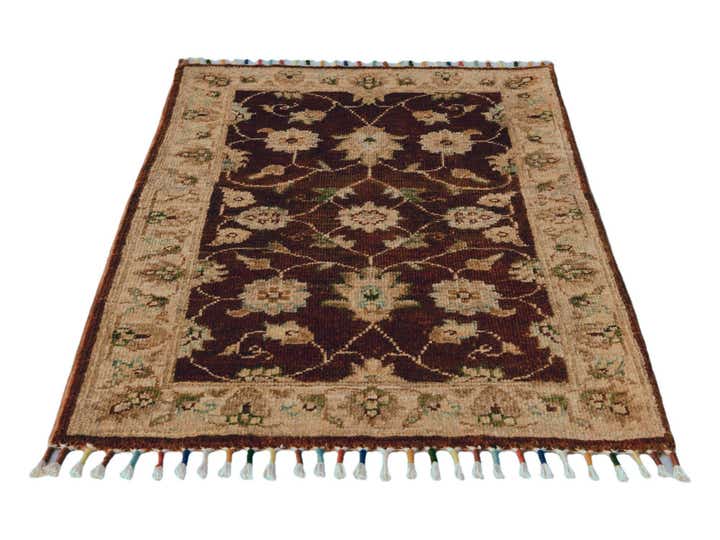 2' x 2' 10 Hand Knotted Ariana Ziegler Rug