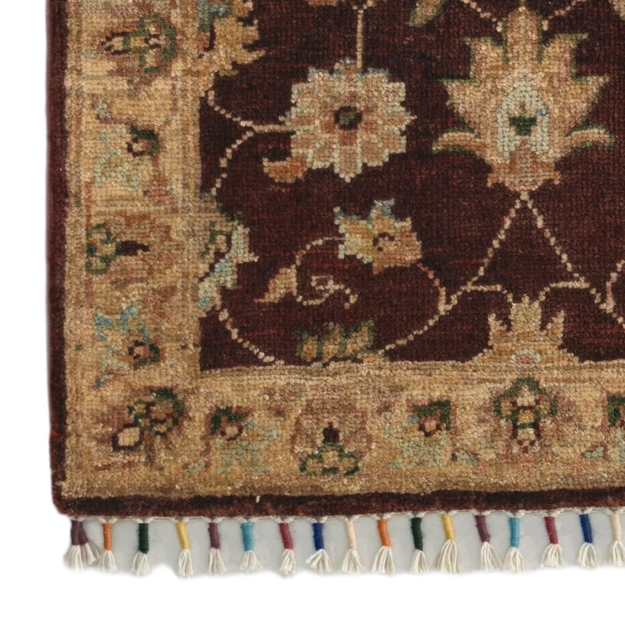 2' x 2' 10 Hand Knotted Ariana Ziegler Rug