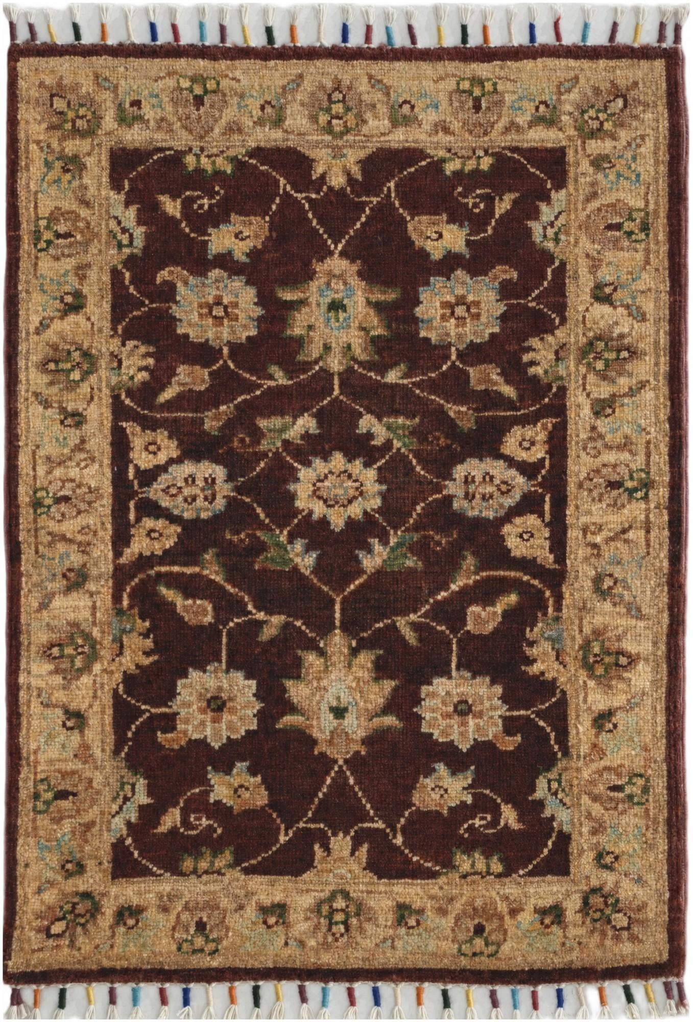 2' x 2' 10 Hand Knotted Ariana Ziegler Rug