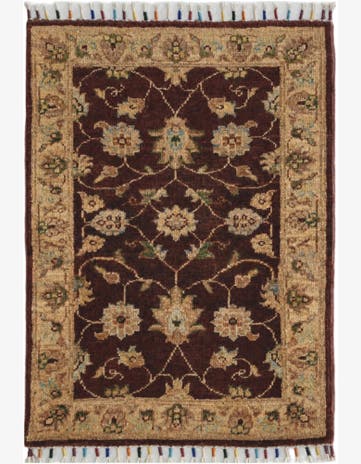 2' x 2' 10 Hand Knotted Ariana Ziegler Rug