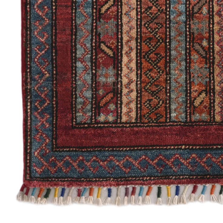 Detail image of 2' x 2' 11 Hand Knotted Ariana Ziegler Rug