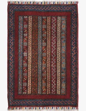 2' x 2' 11 Hand Knotted Ariana Ziegler Rug