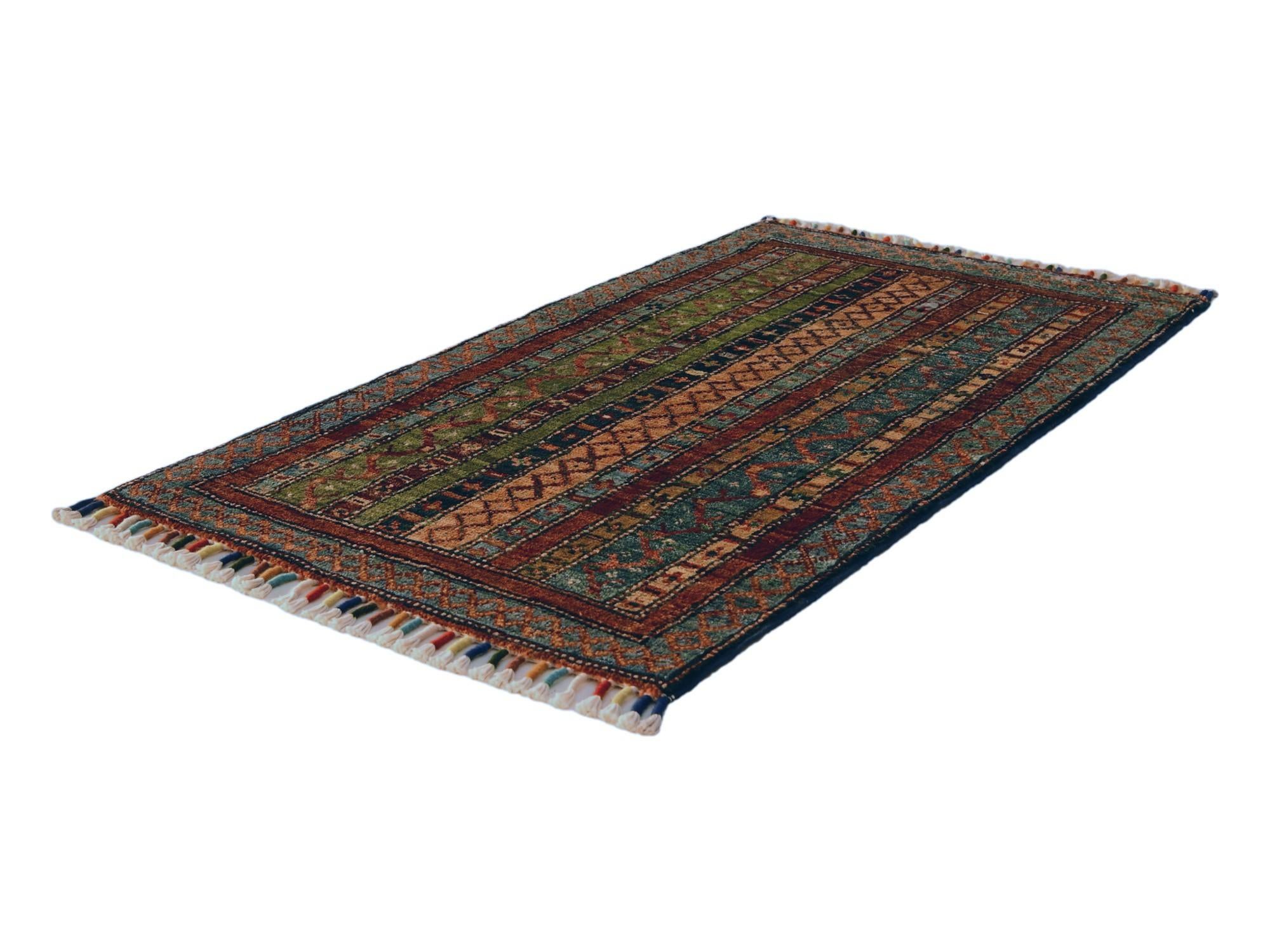1' 10 x 3' 3 Hand Knotted Ariana Ziegler Rug