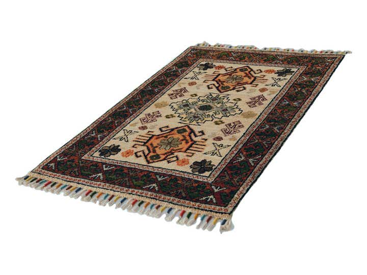1' 11 x 2' 10 Hand Knotted Ariana Ziegler Rug