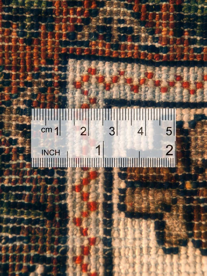 Detail image of 1' 11 x 2' 10 Hand Knotted Ariana Ziegler Rug