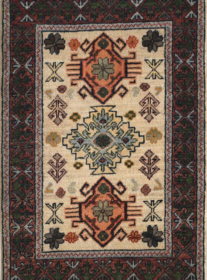 1' 11 x 2' 10 Hand Knotted Ariana Ziegler Rug