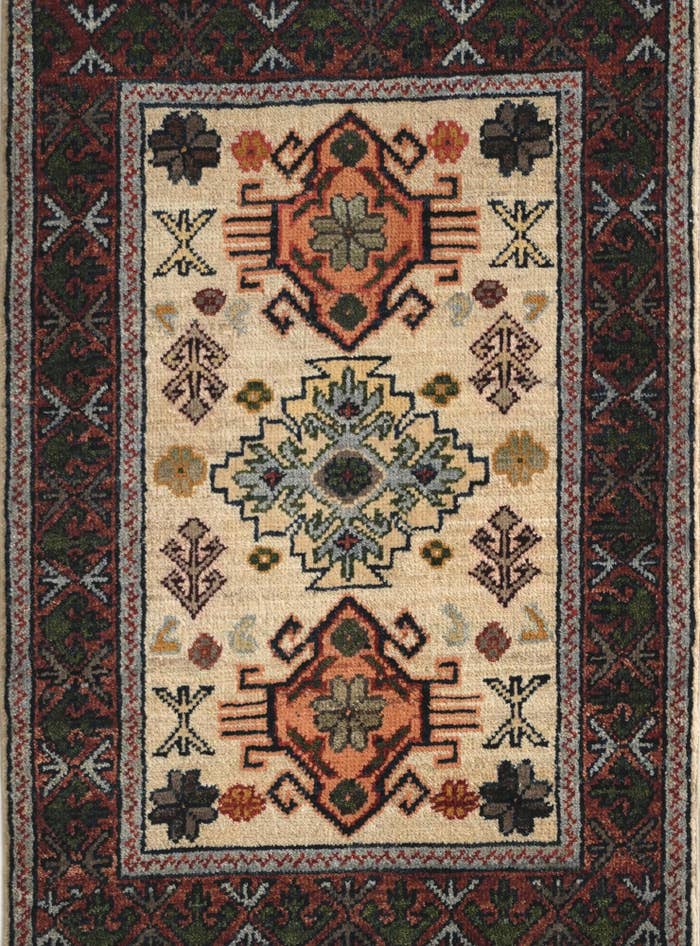 Detail image of 1' 11 x 2' 10 Hand Knotted Ariana Ziegler Rug