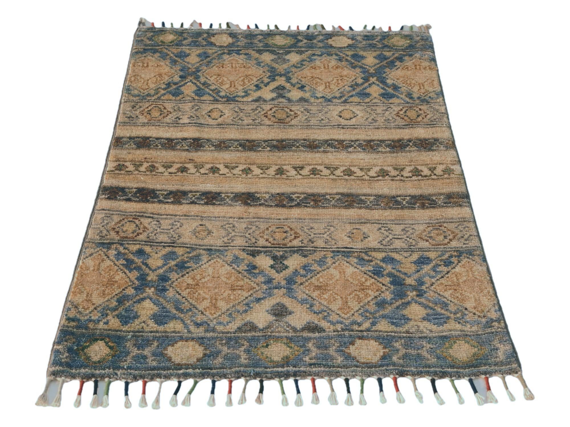 2' x 2' 9 Hand Knotted Ariana Ziegler Rug