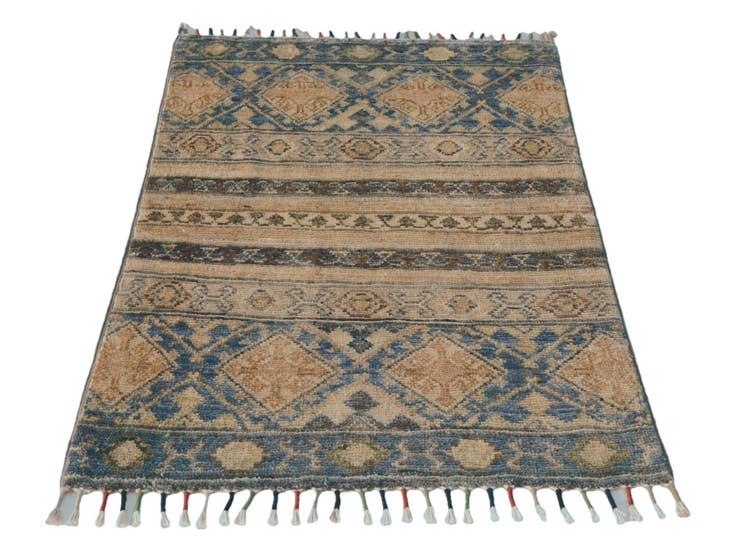 Detail image of 2' x 2' 9 Hand Knotted Ariana Ziegler Rug