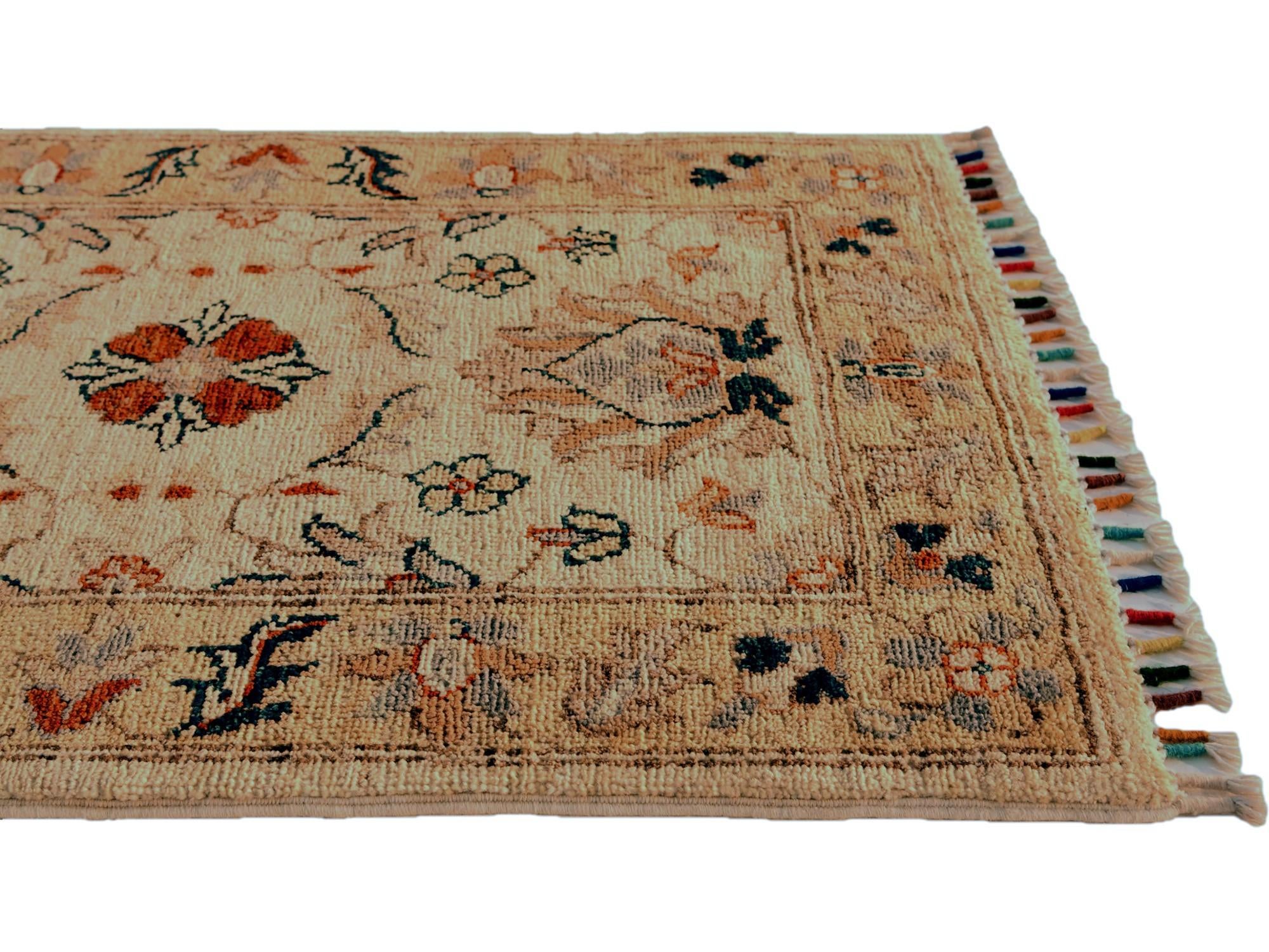 2' x 2' 10 Hand Knotted Ariana Ziegler Rug