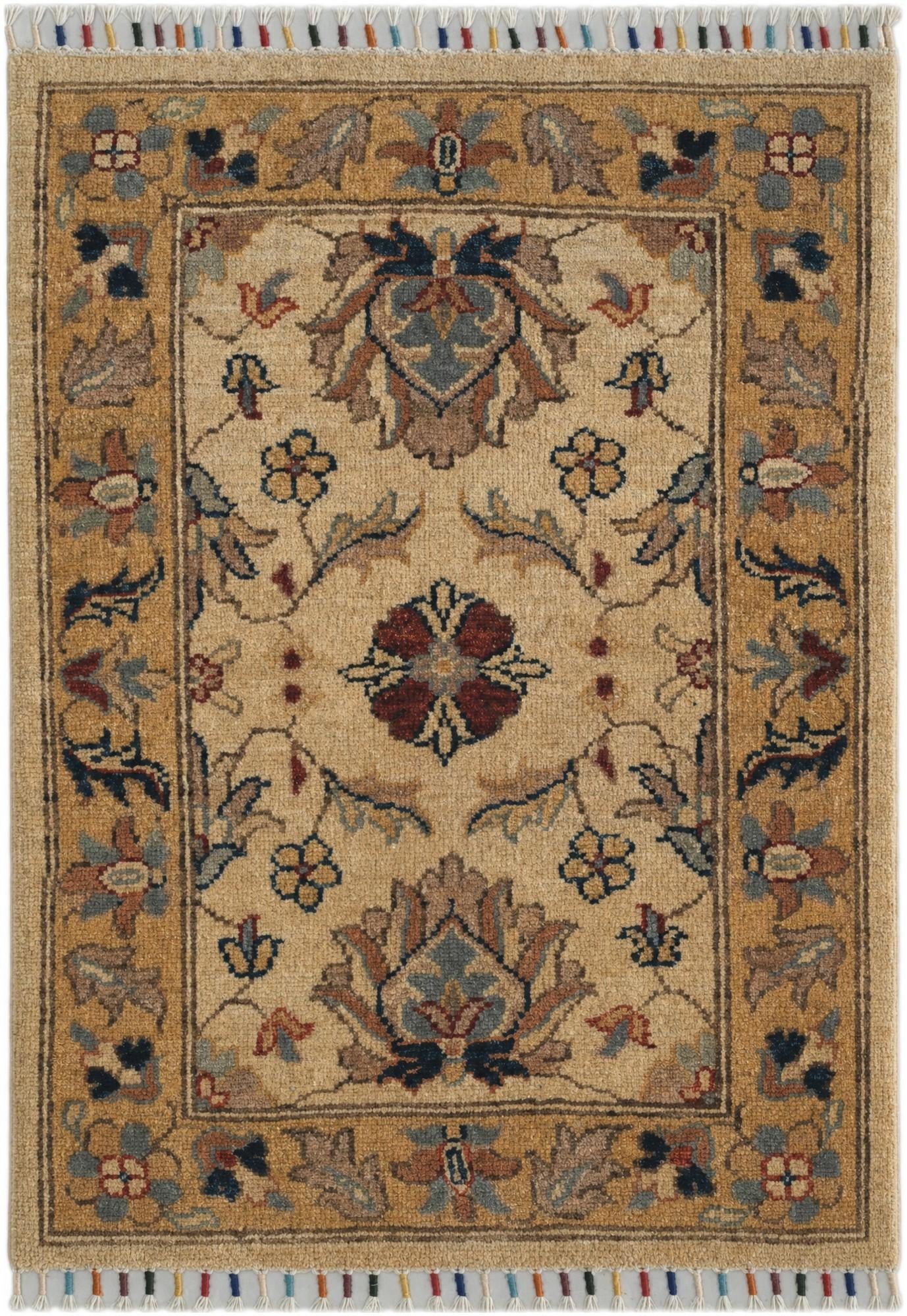 2' x 2' 10 Hand Knotted Ariana Ziegler Rug
