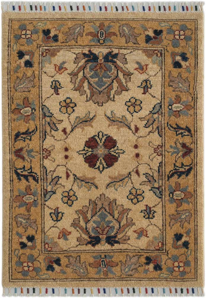 2' x 2' 10 Hand Knotted Ariana Ziegler Rug