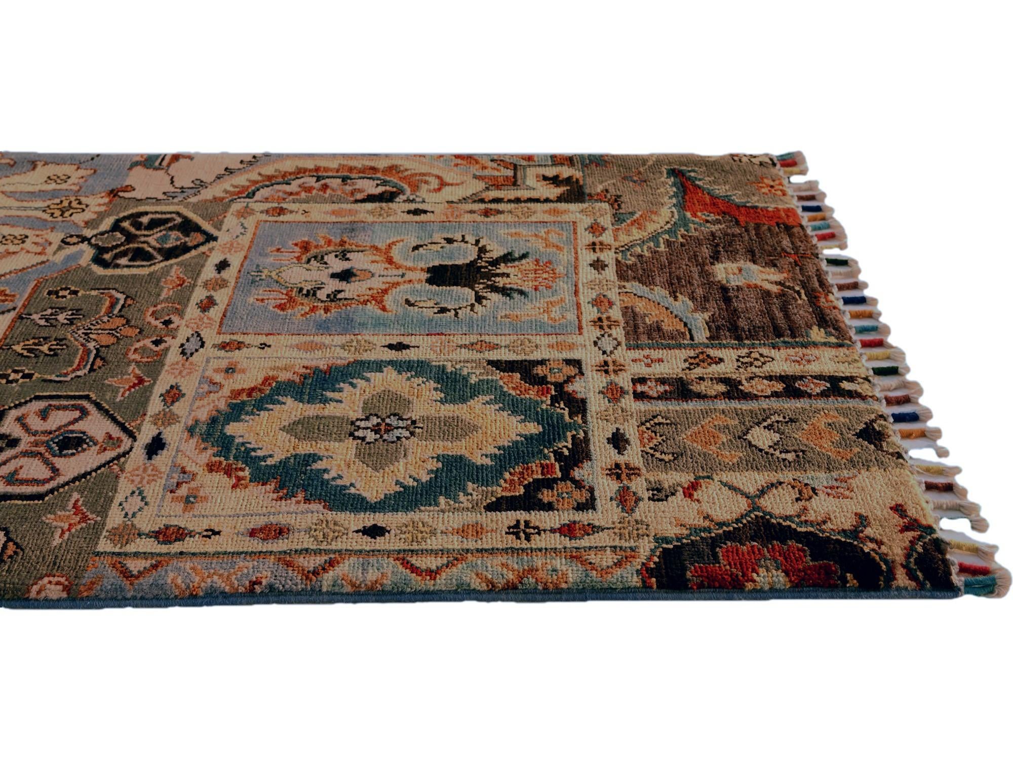 2' x 3' Hand Knotted Ariana Ziegler Rug