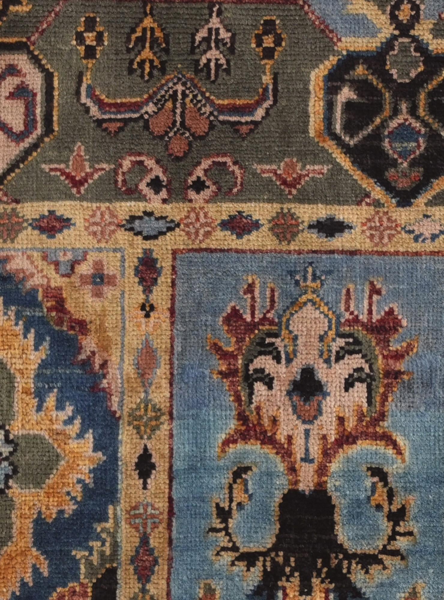 2' x 3' Hand Knotted Ariana Ziegler Rug