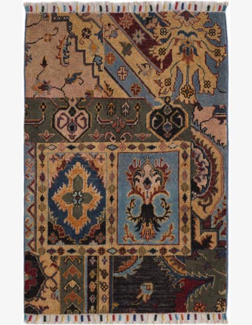 2' x 3' Hand Knotted Ariana Ziegler Rug