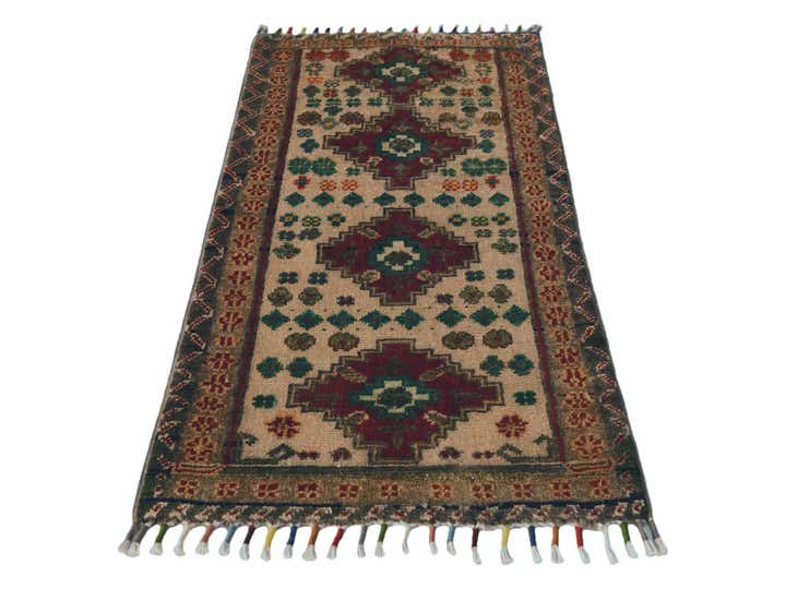 1' 8 x 3' 3 Hand Knotted Ariana Ziegler Rug