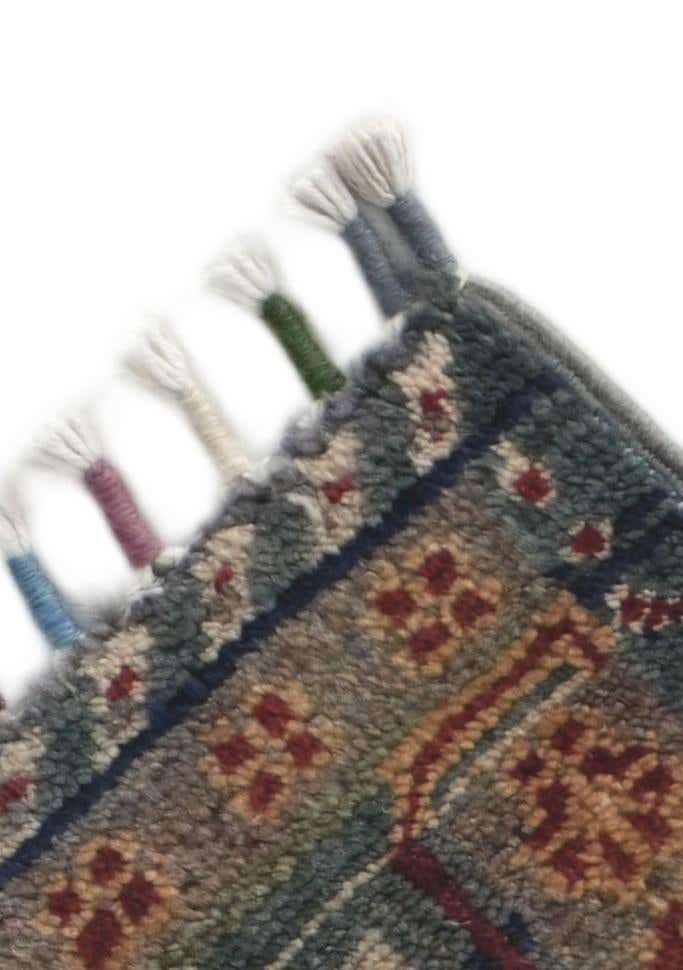 1' 8 x 3' 3 Hand Knotted Ariana Ziegler Rug