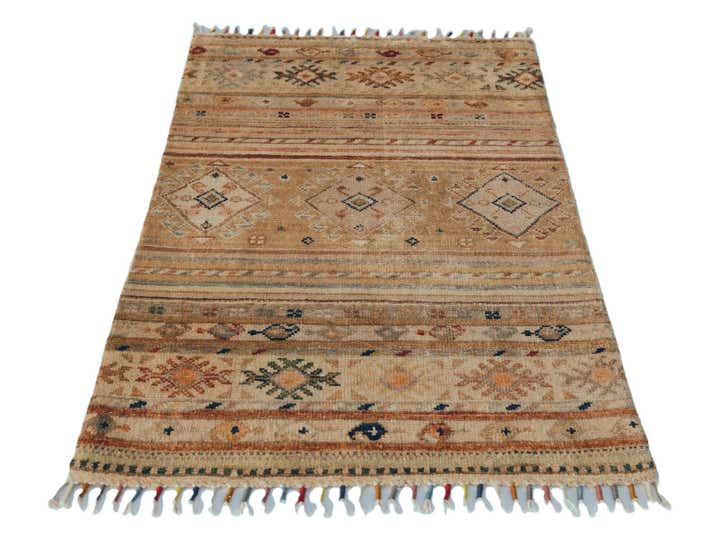 2' x 3' 1 Hand Knotted Ariana Ziegler Rug