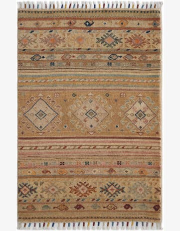 2' x 3' 1 Hand Knotted Ariana Ziegler Rug
