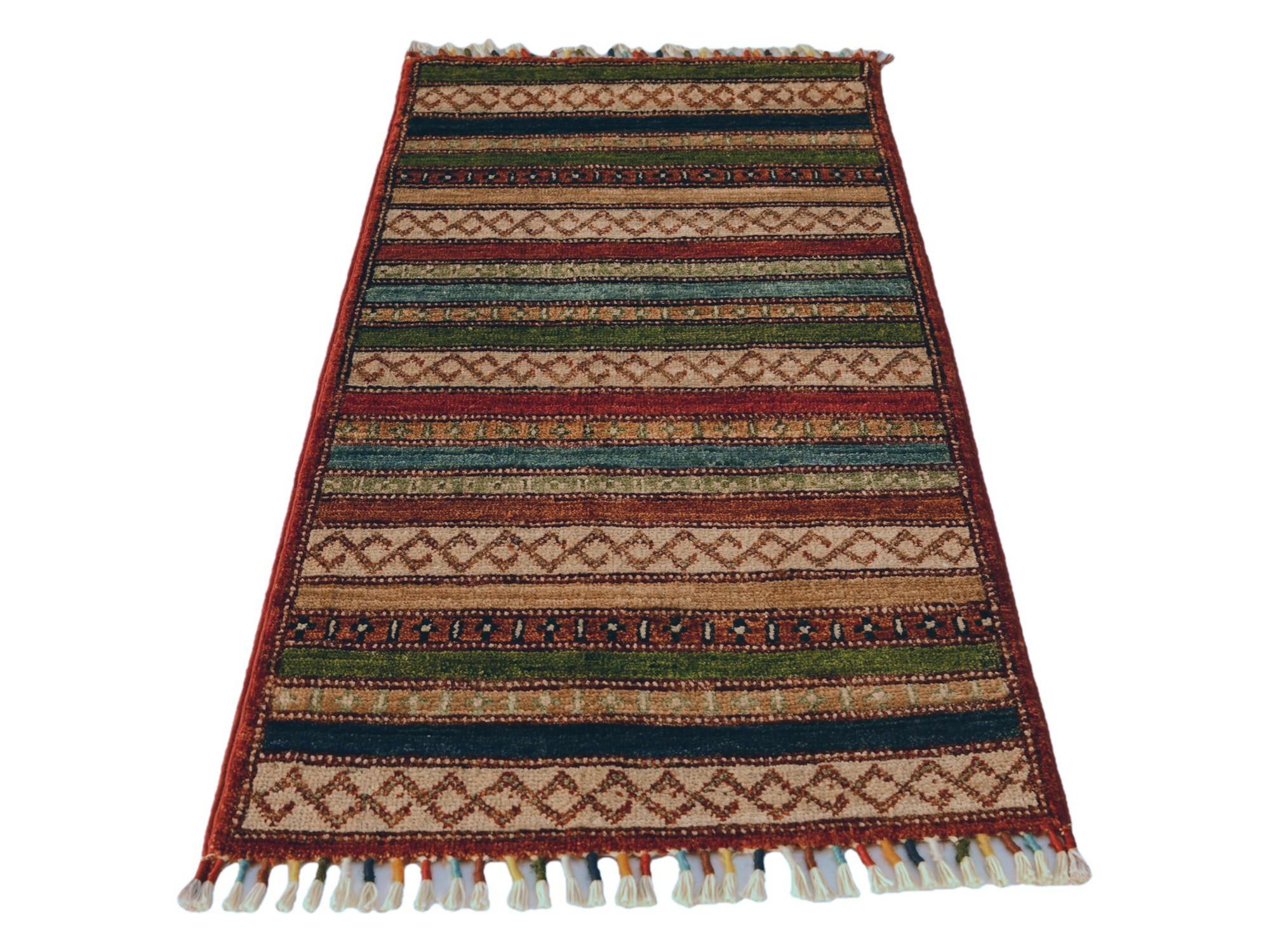 1' 8 x 3' 4 Hand Knotted Ariana Ziegler Rug