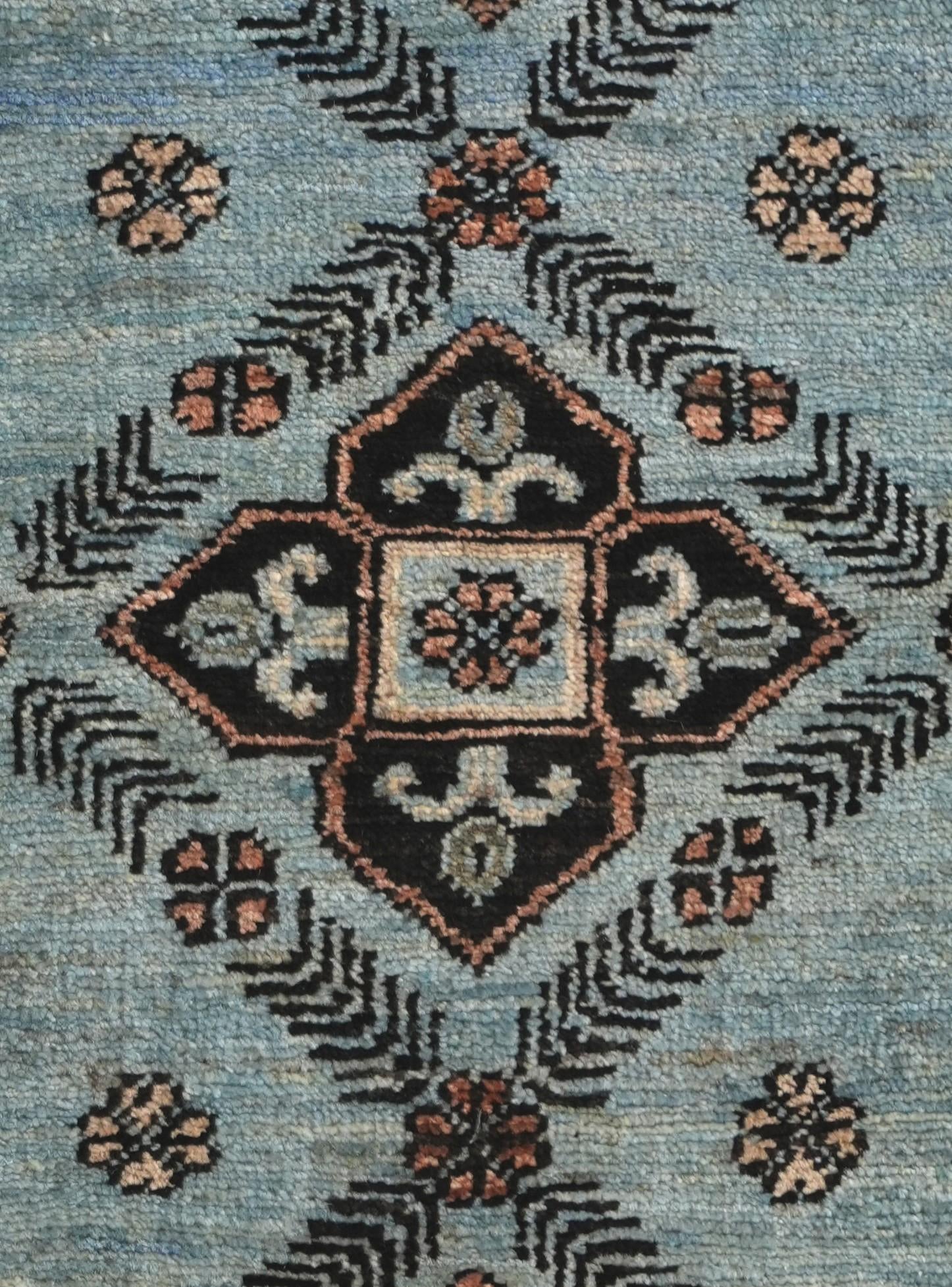 1' 8 x 3' 5 Hand Knotted Ariana Ziegler Rug