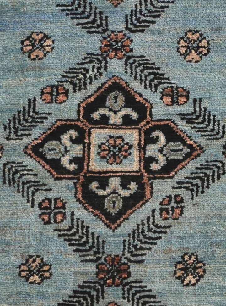 1' 8 x 3' 5 Hand Knotted Ariana Ziegler Rug