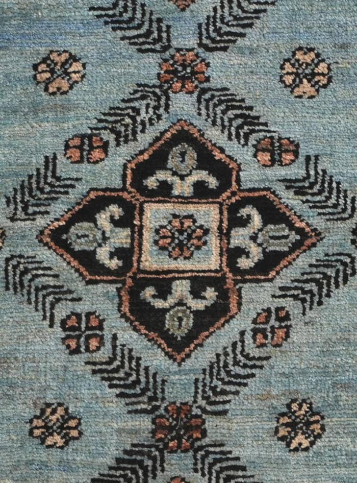 Detail image of 1' 8 x 3' 5 Hand Knotted Ariana Ziegler Rug
