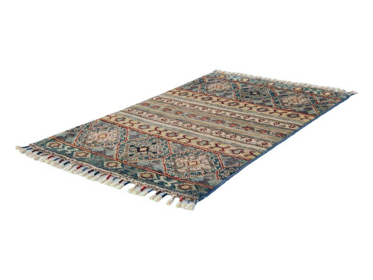 Detail image of 1' 10 x 2' 11 Hand Knotted Ariana Ziegler Rug