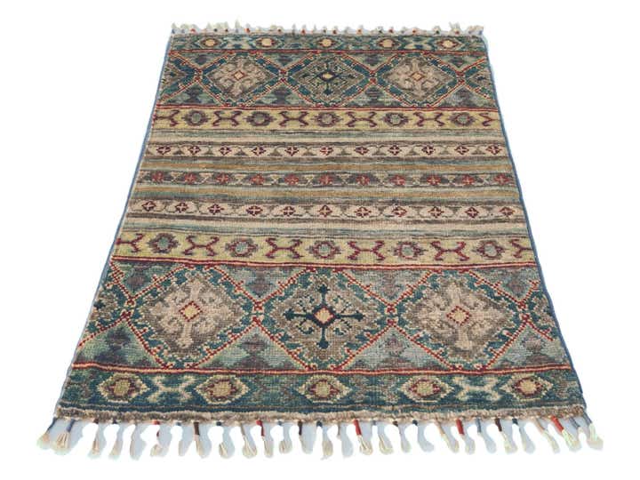 1' 10 x 2' 11 Hand Knotted Ariana Ziegler Rug