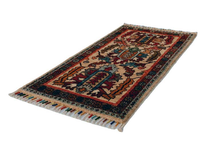 1' 8 x 3' 5 Hand Knotted Ariana Ziegler Rug