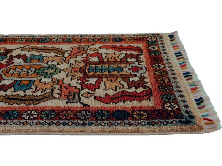 1' 8 x 3' 5 Hand Knotted Ariana Ziegler Rug