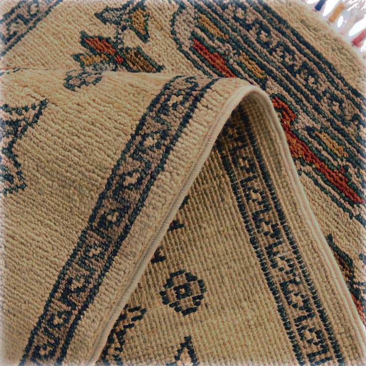Detail image of 1' 8 x 3' 2 Hand Knotted Ariana Ziegler Rug