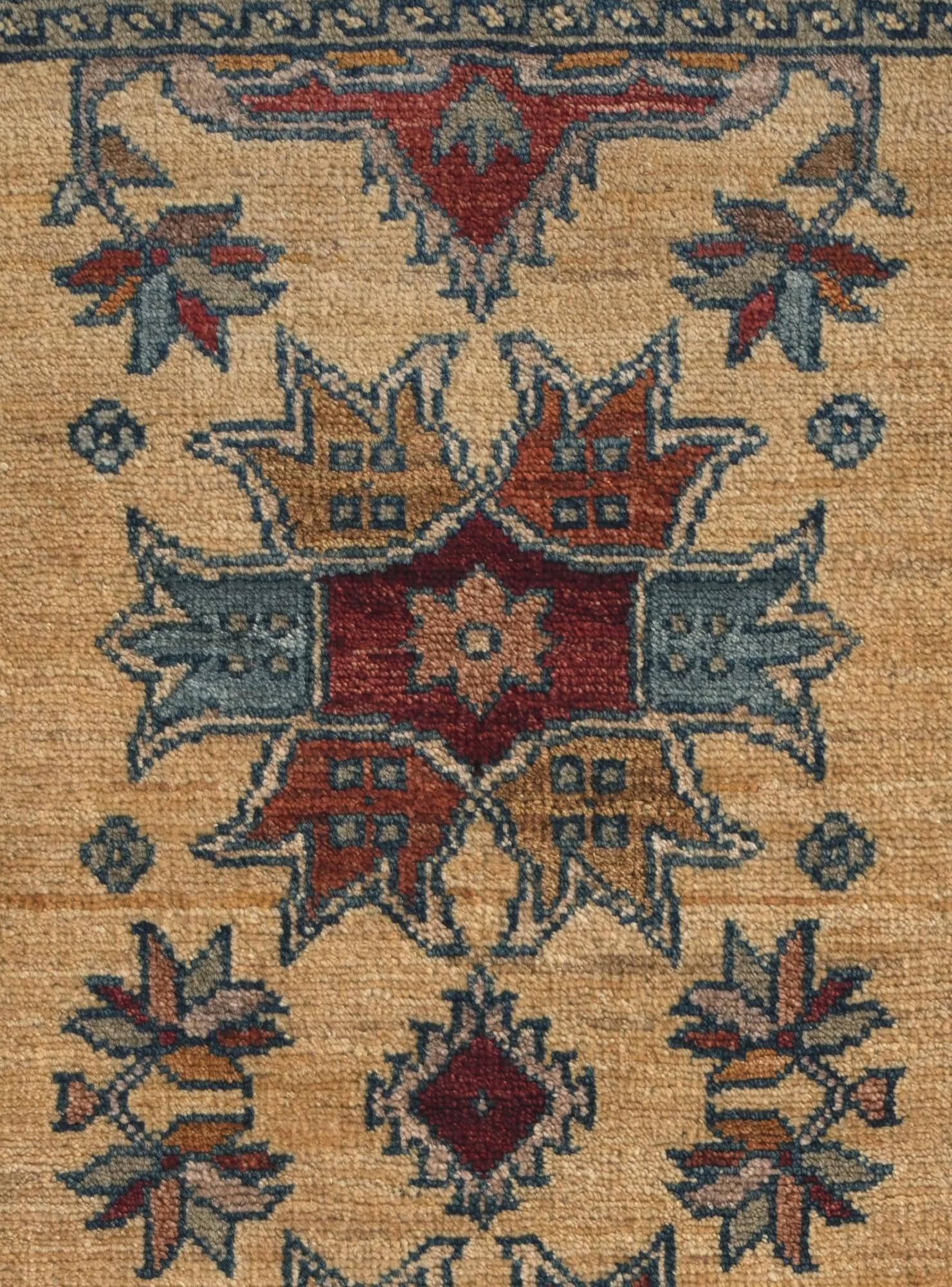 1' 8 x 3' 2 Hand Knotted Ariana Ziegler Rug