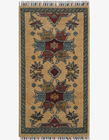 1' 8 x 3' 2 Hand Knotted Ariana Ziegler Rug