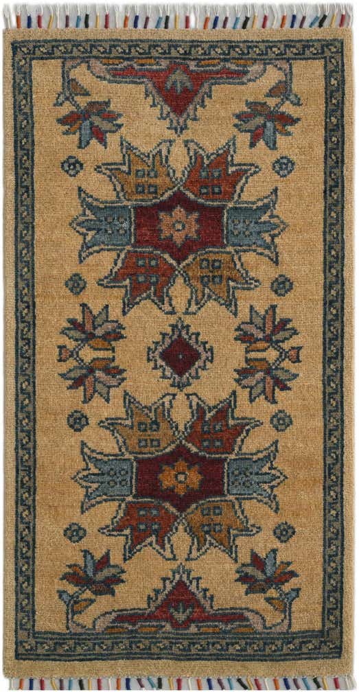 1' 8 x 3' 2 Hand Knotted Ariana Ziegler Rug