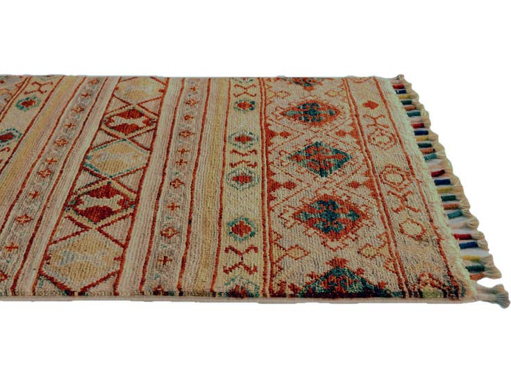 Detail image of 2' x 2' 10 Hand Knotted Ariana Ziegler Rug