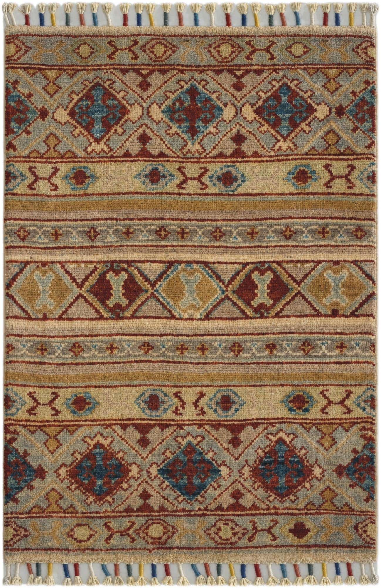 2' x 2' 10 Hand Knotted Ariana Ziegler Rug