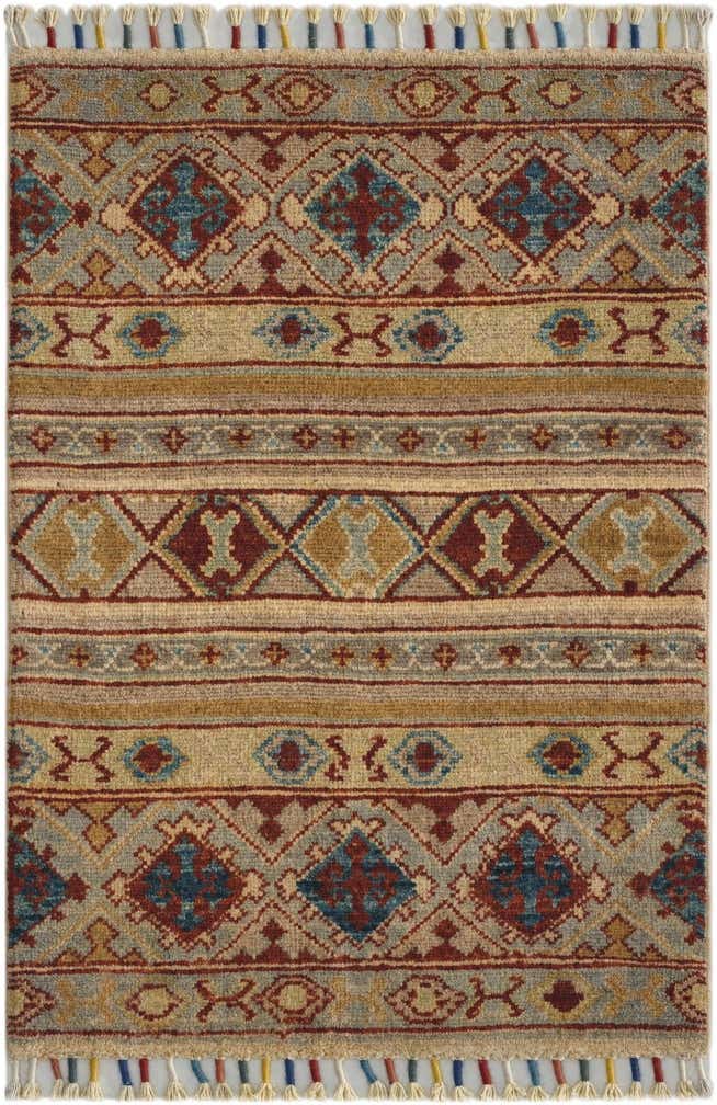2' x 2' 10 Hand Knotted Ariana Ziegler Rug