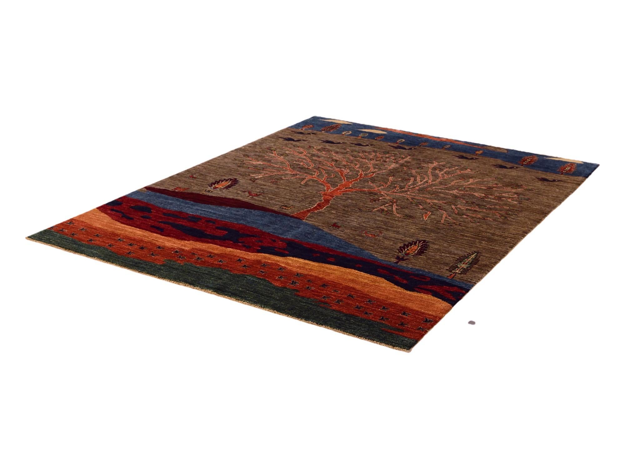 5' 2 x 6' 10 Hand Knotted Ariana Ziegler Rug
