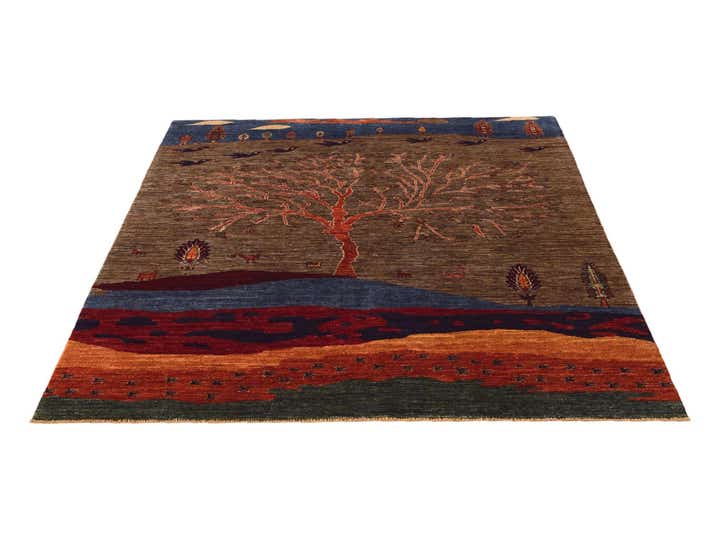 5' 2 x 6' 10 Hand Knotted Ariana Ziegler Rug
